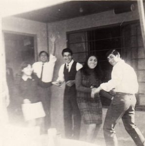 1968. Casamiento de Cacho Diaz y Carmen Amarilla.
